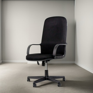 Sillon Ejecutivo Con Brazos, Respaldo Alto, Base Plastica Sillon Ejecutivo Con Brazos, Respaldo Alto, Base Plastica