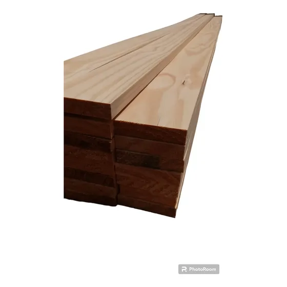 Tabla De Pino 1 X4 X330 . Sin Nudos. Cepillada Y Seca 