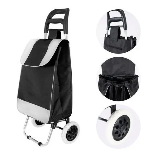 Carro Carrito De Mercado Con Ruedas Plegable Nuevo 