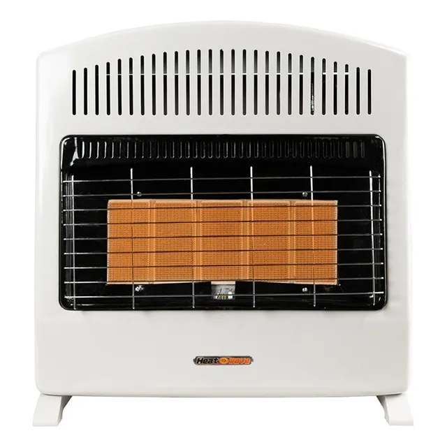 Calefactor Pared 5 Rad Gas Natural Heatwave Hg5w-n 36200100 Color Blanco