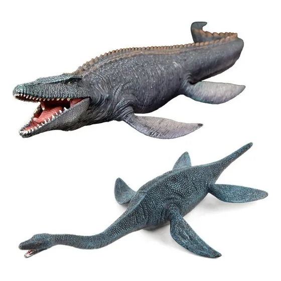 . . Paquete De 2 Juguetes De Dinosaurio Mosasaur