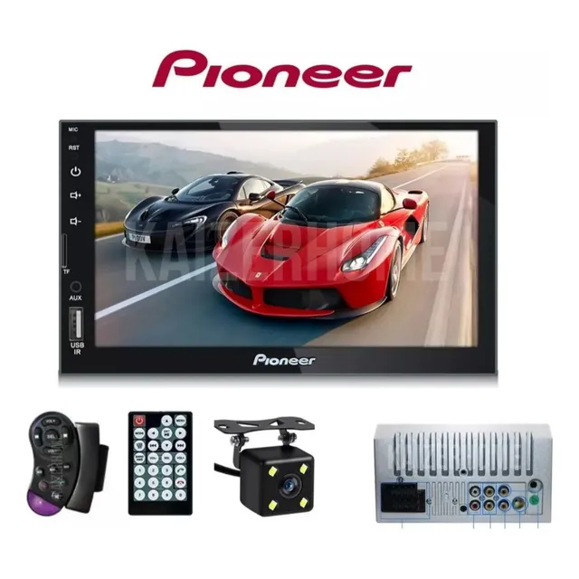 Radio Reproductor Pantalla 7  Pioneer 2 Din Video Usb Camara