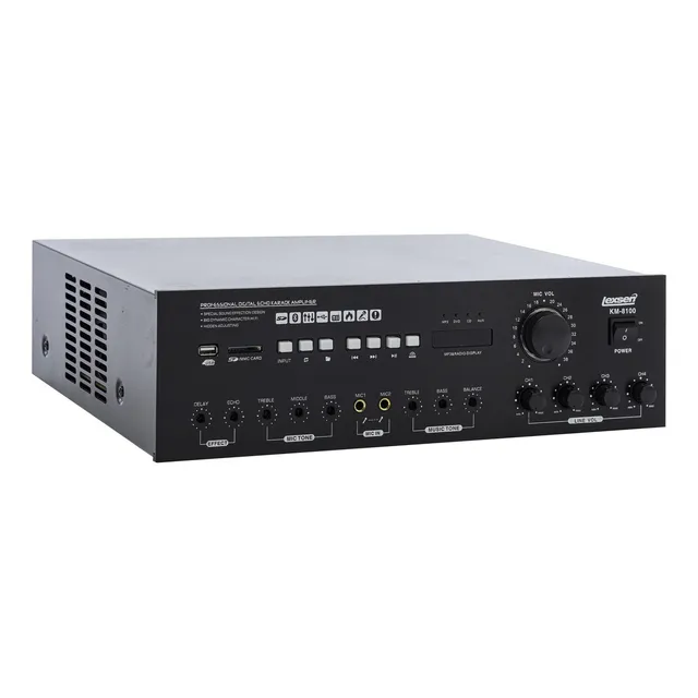 Potencia Amplificador Lexsen Km1800 4ch X 180w 8ohms