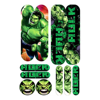 Adesivo Infantil Do Hulk Para Bike 12/16/20/24 Adesivo Infantil Do Hulk Para Bike 12/16/20/24