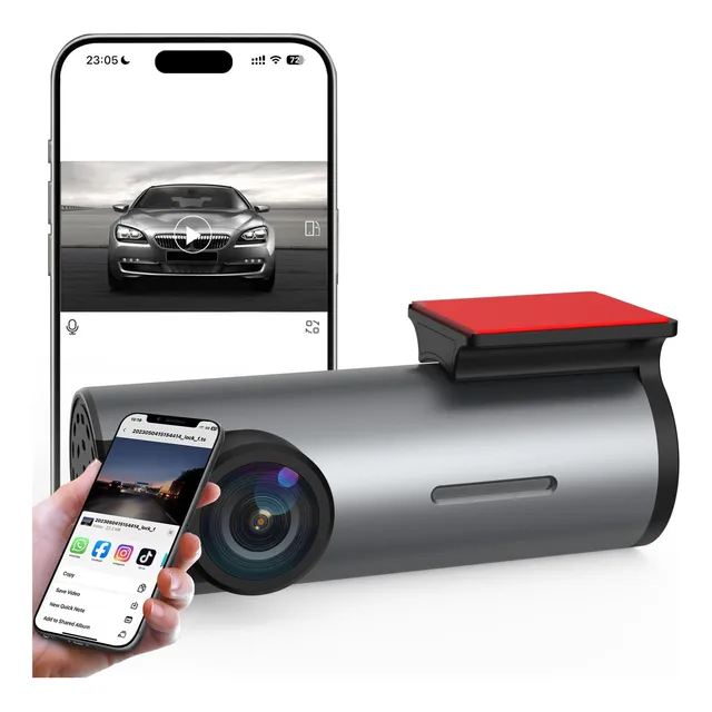 Cámara Seguridad Auto Monitoreo 24 Hora Vision Nocturna 360°