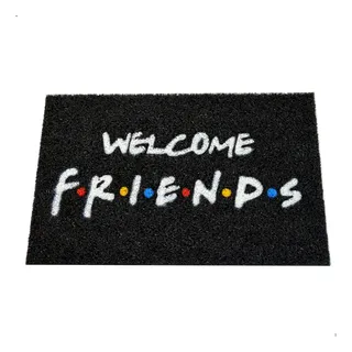 Tapete Capacho 60x40 Welcome Friends Serie Porta Entrada Ape Tapete Capacho 60x40 Welcome Friends Serie Porta Entrada Ape