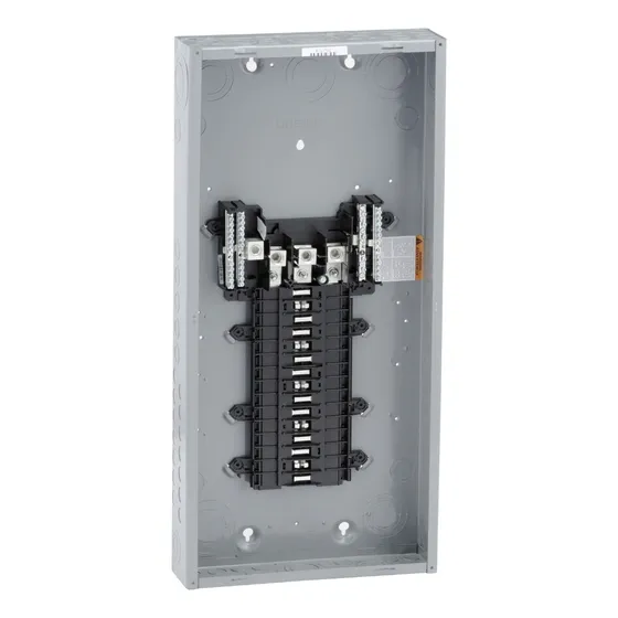 Centro De Carga Qo330l200g Principales 200 A 3f 4h 30 Polos Color Gris Square D