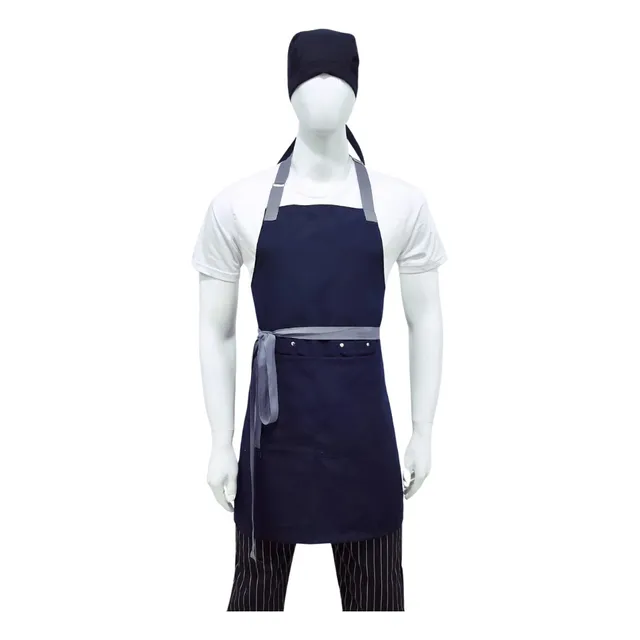Mandil De Cocina Delantal Ajustable Para Chef Mozo