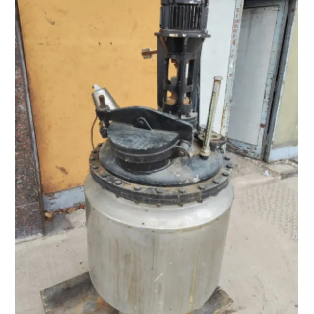 Reactor Acero Inoxidable 500lts C/camisa Térmica Y Agitación