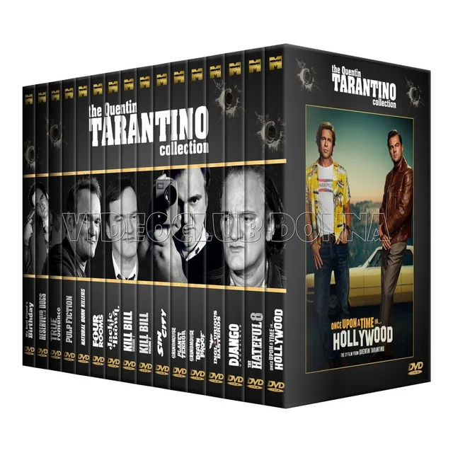 Quentin Tarantino Coleccion 16 Peliculas Dvd Pack Kill Bill