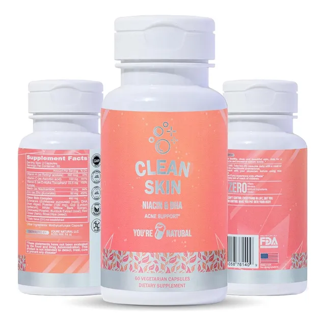 Niacinamida, Zinc - Tratar Acne