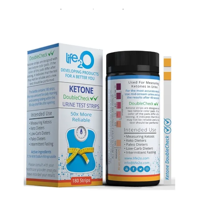 Tiras Reactivas De Cetona  Keto Para Bajar De Eeuu