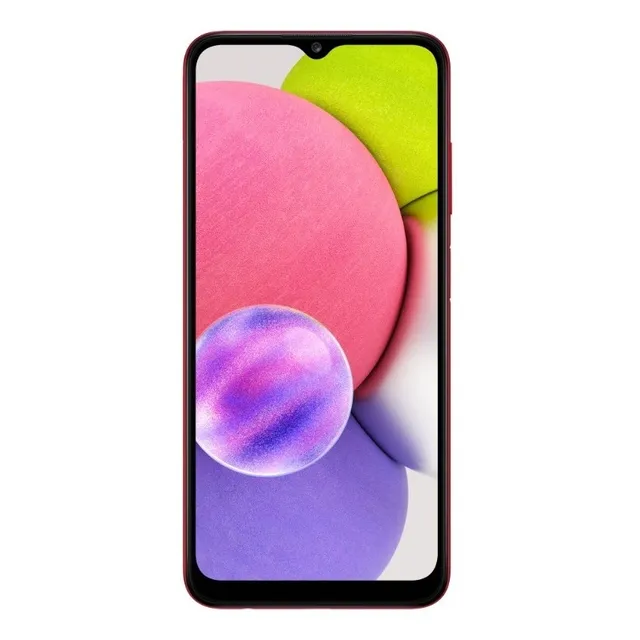 Smartphone Samsung Galaxy A03s Tl6.5 64gb 4gb Ram Vermelho