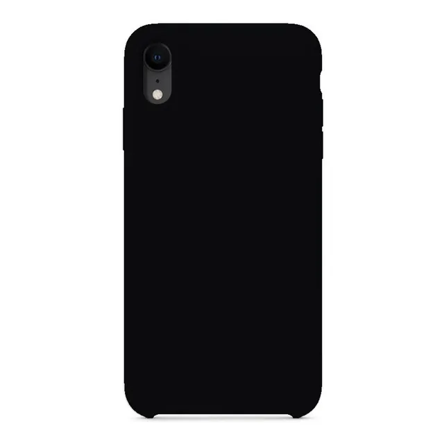 Capa Capinha Silicone Aveludada  Para iPhone XR