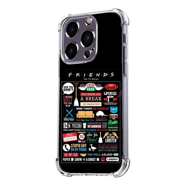 Funda Uso Rudo Para iPhone Friends Tv Show #6