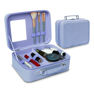 Bolsa De Maquillaje Con Espejo Separable. Funda Para Accesor Bolsa De Maquillaje Con Espejo Separable. Funda Para Accesor