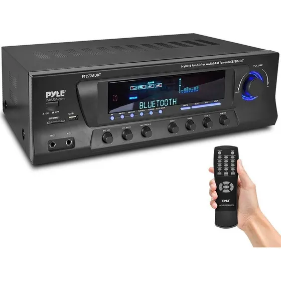 Amplificador Receiver Pyle Con Bluetooth