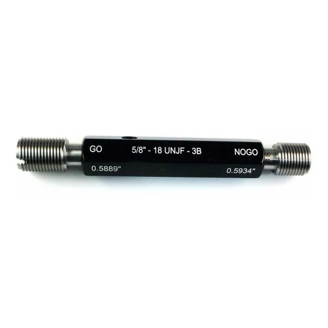 5 8 18 Unjf Clase 3b Juego Calibrador Tapon Roscado