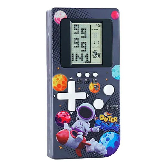 Consola De Bolsillo Retro Tetris 9999 En 1 Diseño Astronauta