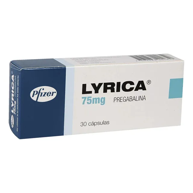 Pregabalina 75mg * 30 Capsulas Lyrica