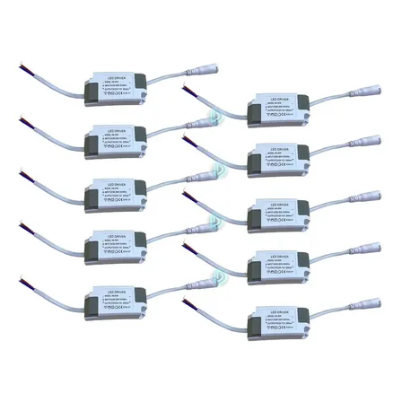 10x Driver Reator Da Luz Para Plafon Painel 25w Bivolt