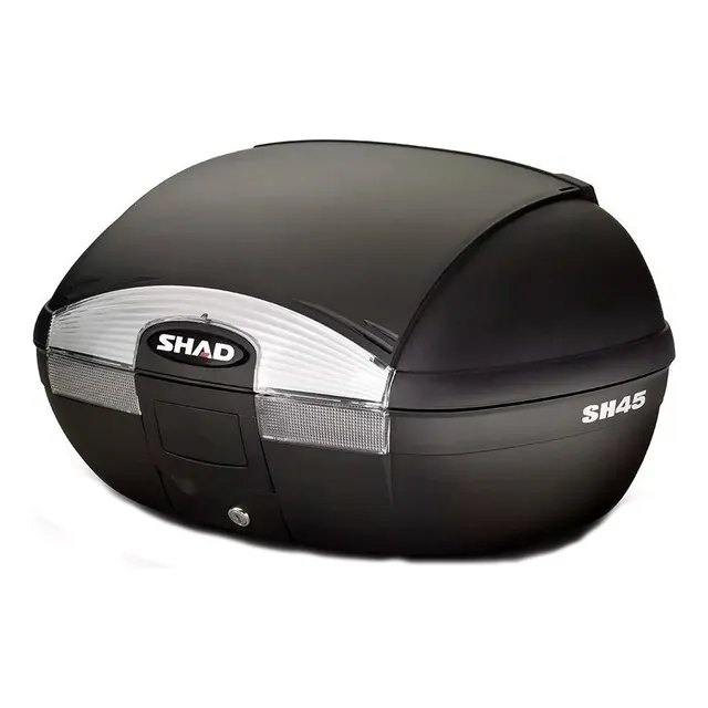 Baul Shad Sh 45 Con Soporte Español Para Dos Cascos Fasmotos