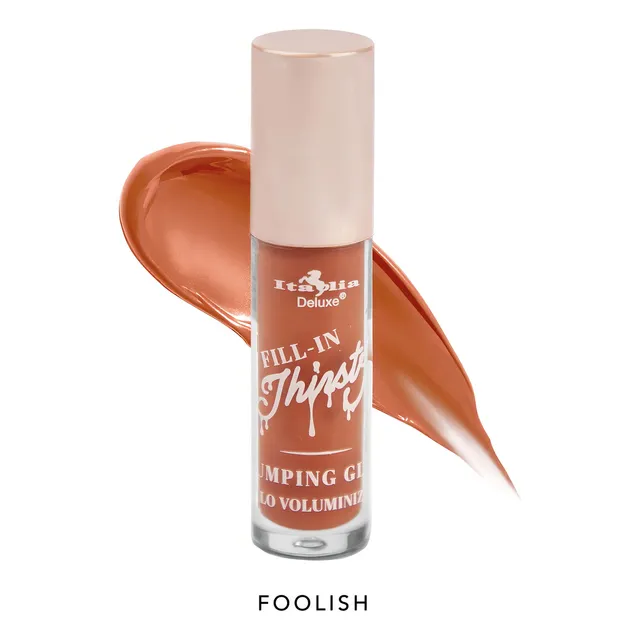 Labial Gloss Voluminizador Fill In Thirsty Italia Deluxe Color 06 Foolish