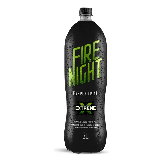 Energético Fire Night Sabor Original Extreme 2 Litros