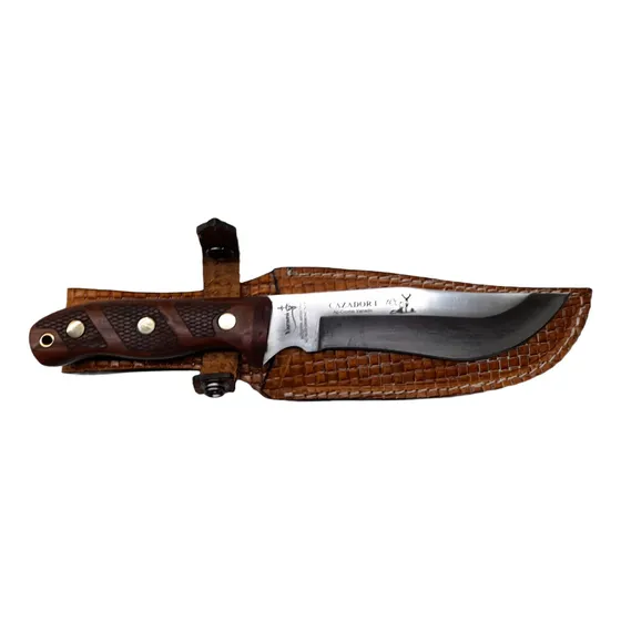Cuchillo Yarara Cazador 1 Encabado En  Madera Envio Gratis !