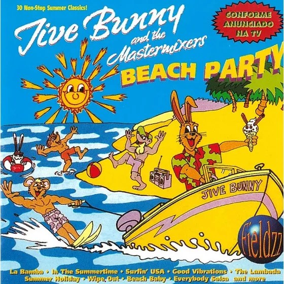 Cd Jive Bunny And The Mastermixers - Beach Party