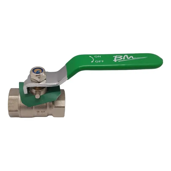 Llave De Paso 1/2pulgada Cromada Marca Bm