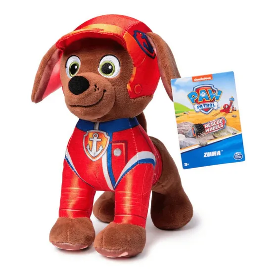 Paw Patrol Peluche Zuma 20 Cm. Rescue Wheels
