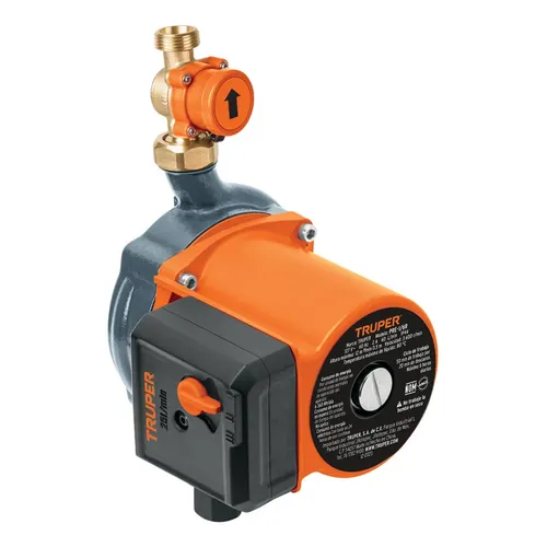 HSH-Flo 3/4" NPT Hot Water Circulator Pump – 110VAC 60Hz, Cast Iron Body, 3-Speed Adjustable Head (Up To 20Ft), For Solar & Boiler Systems
