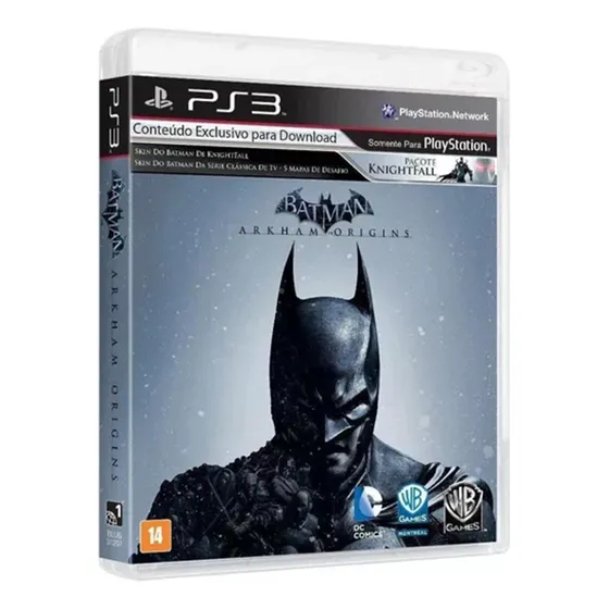 Batman Arkham Origins Dublado Em Pt-br Midia Fisica  - Ps3