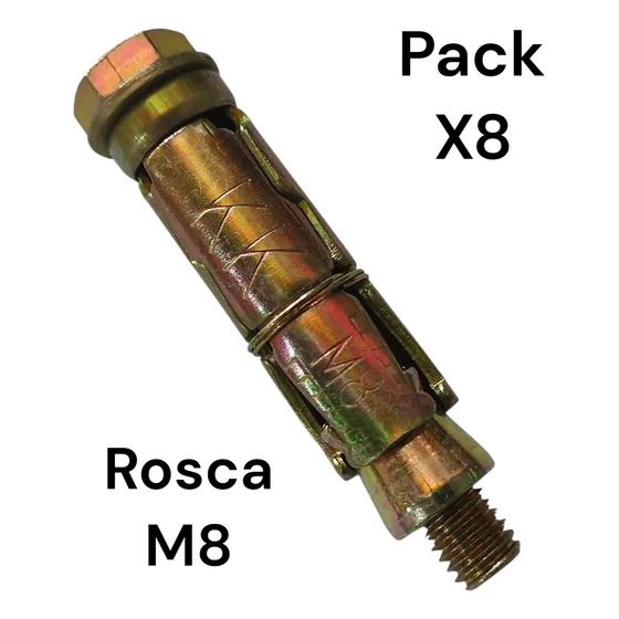 Ramplu Metalico Expansible 5/16 Pack De 8 Ramplu 