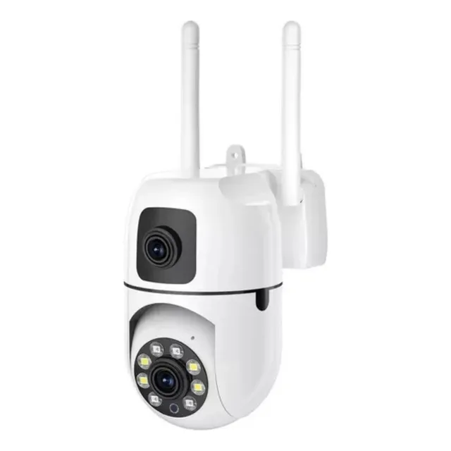 Cámara Ip De Doble Lente 4k 4mp Hd Wifi Ptz, Yi Iot