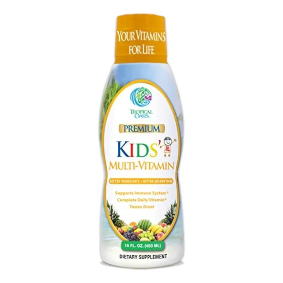 Multivitamínico Líquido Premium Para Niños | Sin Azúcar
