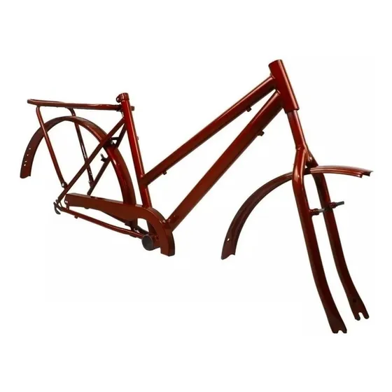 Quadro Bicicleta Aro 26 Wrp Poti Freio A Disco - Vermelho