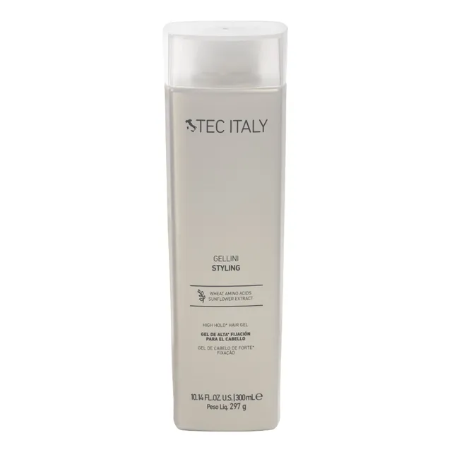 Gel De Alta Fijación Para Cabello Tec Italy Gellini 300 Ml