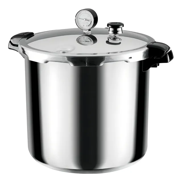 Olla De Presion 21 Litros Aluminio Presto Express Premier