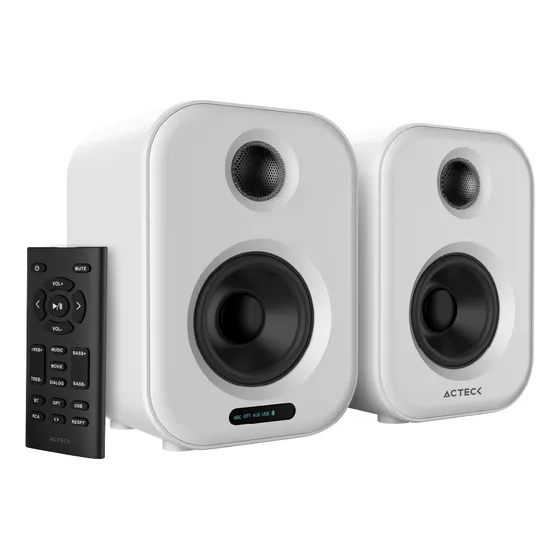 Bocinas Acteck Tipo Estudio Dynamic Exact Bs650 50 W