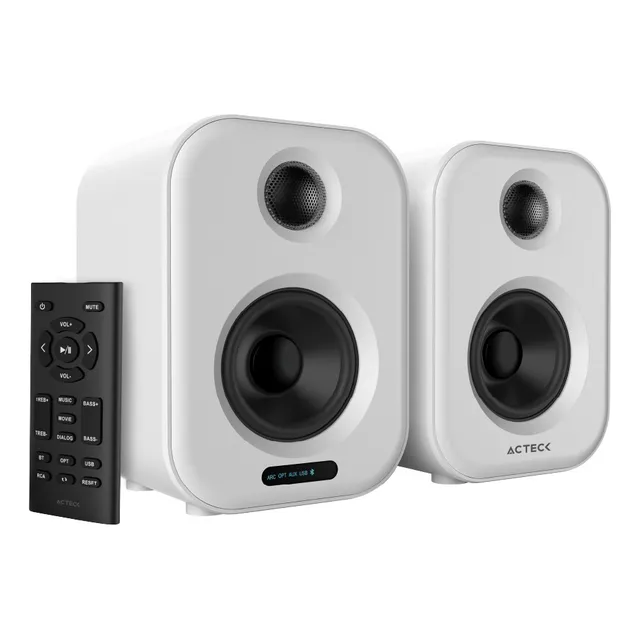 Bocinas Acteck Tipo Estudio Dynamic Exact Bs650 50 W