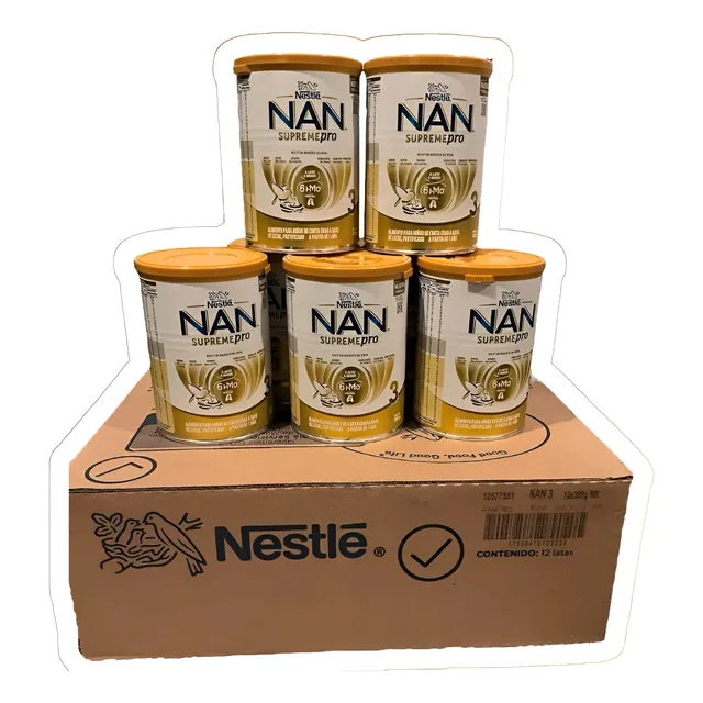 Nestlé Nan Supreme 3 360 Gr (caja De 12 Piezas)