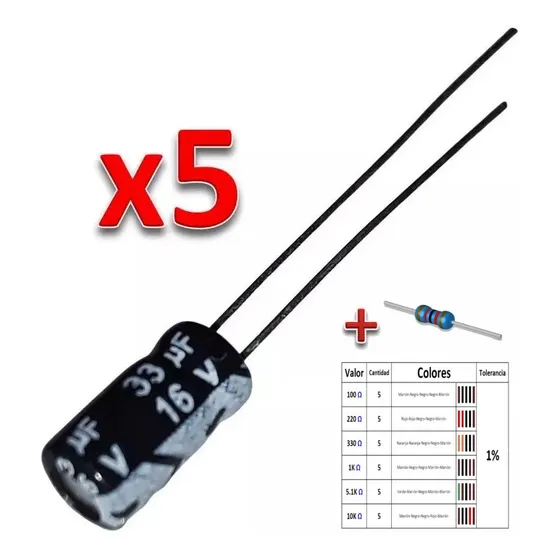 Capacitor Condensador Electrolítico 16v