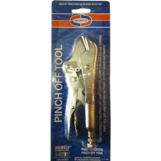 Alicate De Presion Psellar Tubería De Refrigeración Uniweld