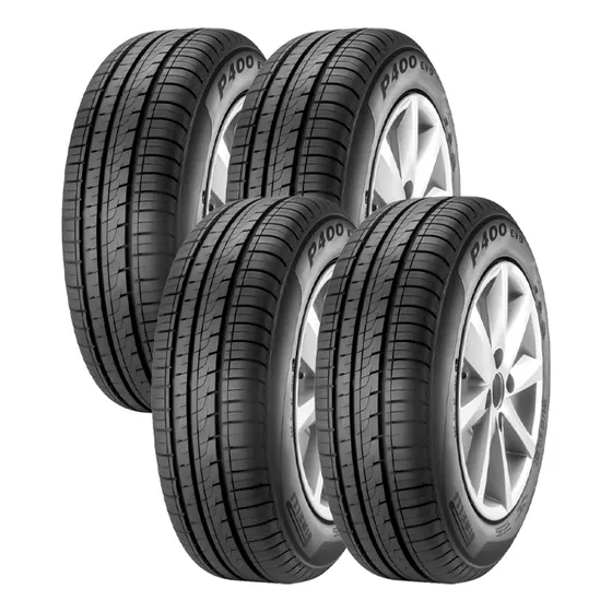 Jogo 4 Pneus Pirelli Aro 15 P400 Evo 195/55r15 85h