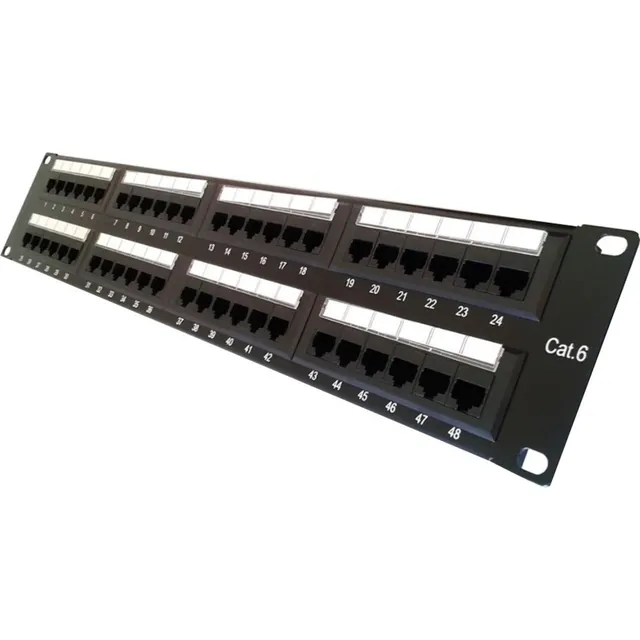 Patch Panel 1375015-2 Te Cat 6 Sl Series 110 48 Ptos C50