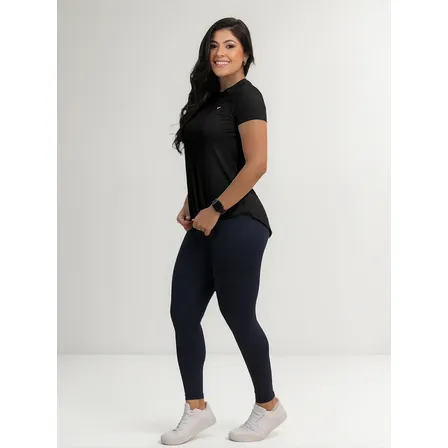 Camisetas Feminina Tapa Bumbum Proteção Uv Academia Treino