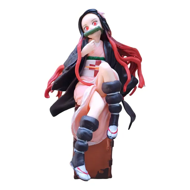 Figura Nezuko Kamado Sentada Demon Slayer Kimetsu No Yaiba