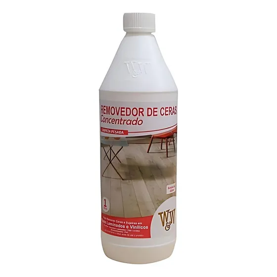 Removedor De Cera Piso Laminados E Vinilicos Limpo 1l W&W